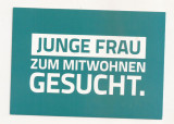 FA32-Carte Postala- Germania - reclama, locuri de munca,