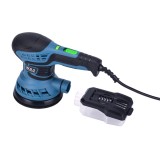 Slefuitor excentric, 125 mm, 6 viteze, 1500 W, Kraft