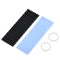 Radiator 3mm, pentru M.2 NGFF 2280 PCI-E NVME SSD, Negru