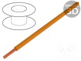 Cablu H07V2-K litat 70mm2 8AWG PVC portocalie 450V 750V HELUKABEL