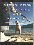 Cumpara ieftin Introducing To Learning And Behavior - Russell A. Powell, Diane G. Symbaluk