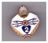 Insigna Transmisionist clasa II RPR, impecabila