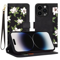 Husa personalizata fete iPhone 14 Pro Techsuit FlipCraft, negru foto