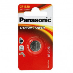 Baterie Panasonic CR1620 3V litiu CR-1620L/1BP set 1 buc