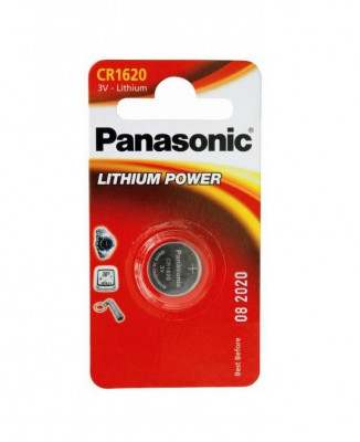 Baterie Panasonic CR1620 3V litiu CR-1620L/1BP set 1 buc foto