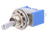 Intrerupator Basculant ON-OFF MIYAMA MS-500K-B, 6A 125VAC, SPST, 2 Pozitii, Terminale Lipire