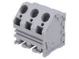 Regletă de conexiuni PCB 10mm 3 piste unghi