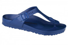 Papuci flip-flop Birkenstock Gizeh Essentials 1019161 albastru marin foto