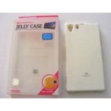 Husa Mercury Jelly Sony Xperia Z1 L39h Alb Blister