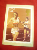 Ilustrata Filatelica -Atletism 1980 , stampila speciala verso Anglia