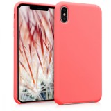 Husa pentru Apple iPhone XS Max, Silicon, Roz, 45909.103, Carcasa, Kwmobile