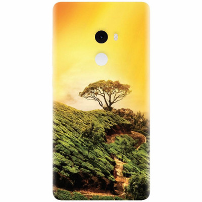 Husa silicon pentru Xiaomi Mi Mix 2, Hill Top Tree Golden Light foto
