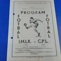 program IMIX Agnita - CPL Sebes