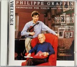 Philippe Graffin, Yehudi Menuhin &lrm;&ndash; Showpieces For Violin And Orchestra NM / NM [ cd ] muzica clasica Electra 1991 Olanda