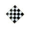 Pin Masonic mozaic - tabla sah