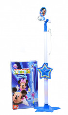 Microfon de jucarie cu Mickey Mouse pentru copii, conectare la telefon, sunete si lumini - DS0021K foto
