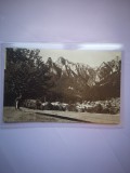 Carte postala - Busteni - Vedere partiala cu muntii (No 604), circulata