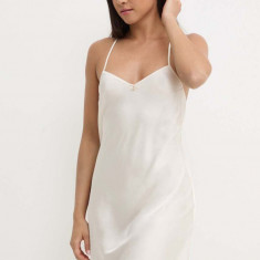 Emporio Armani Underwear camasa de noapte femei, culoarea bej, 164827 4R215