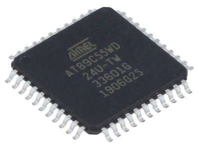 Microcontroler 8051 UART, TQFP44 foto