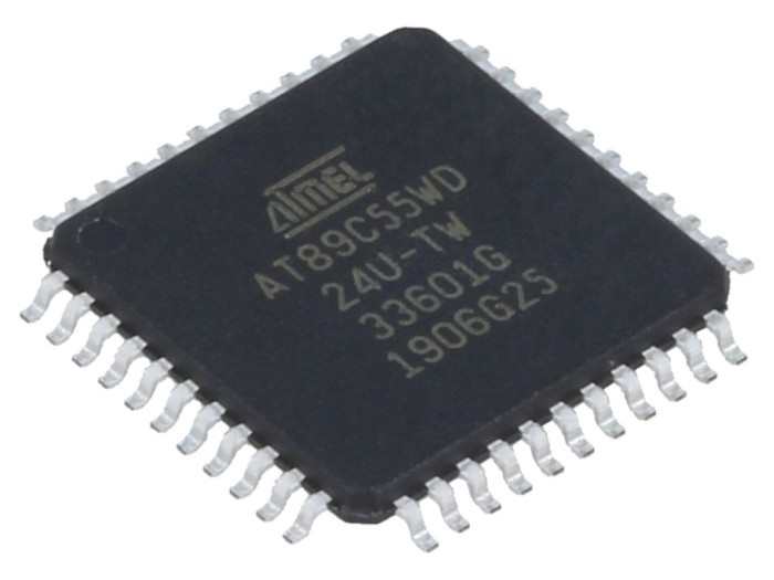Microcontroler 8051 UART, TQFP44