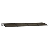 Cumpara ieftin Copertina de usa neagra 400x100 cm, policarbonat