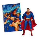 DC Direct Page Punchers Figurina articulata Superman (Justice #1) (Red Platinum Edition) 18 cm