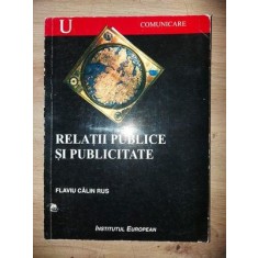 Relatii publice si publicitate- Flaviu Calin Rus