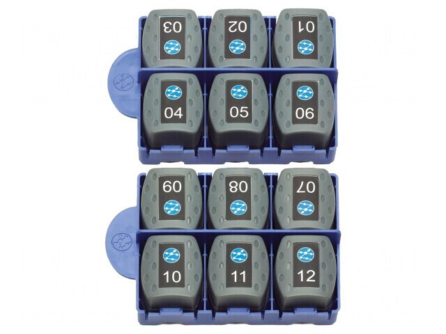Set de unități RJ45 12 bucăți