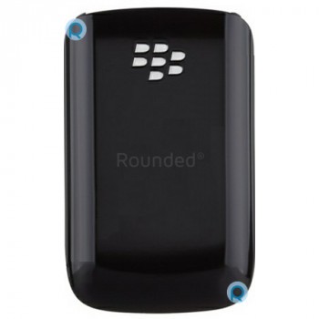 Capac baterie BlackBerry 9220 Curve, ușă baterie piesa de schimb neagră BATTC foto