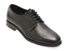 Pantofi eleganti EPICA negri, X271, din piele naturala