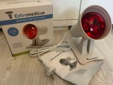 Lampa lumina bec rosie INFLAROSU-DURERI MUSCULARE spate coloana gat picior