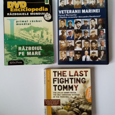7 DVD Razboiul pe mare The Last Fighting Tommy, Veteranii Marinei Romane D13