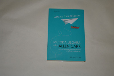 Gata cu frica de avion! - Metoda usoara a lui Allen Carr foto