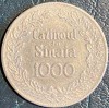 JETON INTERBELIC CAZINOUL DIN SINAIA, VALOARE NOMINALA 1000/ PIESA DIN POZE