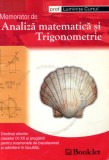 Memorator analiza matematica si trigonometrie, pentru clasele 9-12, Booklet