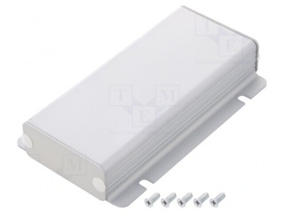Carcasă Panou Lame Fixare Gri 54x120mm foto