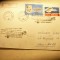 Plic special 1985 Romania - Primul Zbor cu Avion Reactie ,circ. ,defect verso