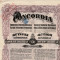 Actiuni Concordia 250 lei 1924 + 3 cupoane ptr. dividende anuale_serie 1302003
