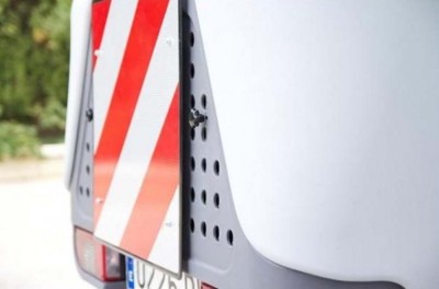 Placa de semnalizare V20 metalica pentru TOWBOX foto