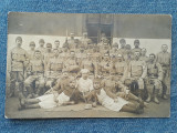 166 - Fotografie veche grup de soldati