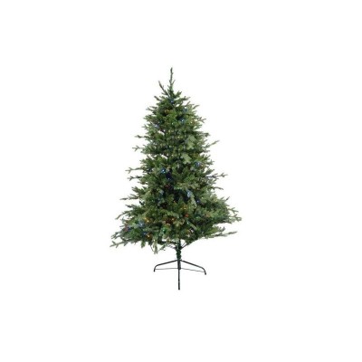 Brad Artificial de Craciun e-Mazing , Becuri LED incluse in ramuri, inaltime 180 cm, diametru 128 cm, 1246 ramuri foto