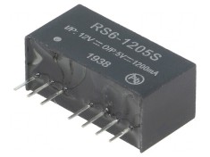 Convertor DC/DC 6W 9-18V la 5V 1.2A SIP8 RS6