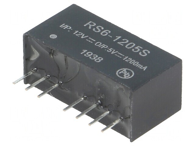 Convertor DC/DC 6W 9-18V la 5V 1.2A SIP8 RS6