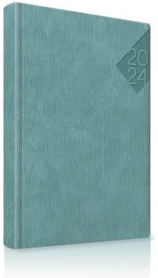 Agenda datata 2024 RO A5, 352 pagini, coperta din piele sintetica, Premium