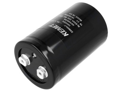 Condensator 22mF 100VDC cu şurub foto