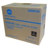 Cartus original Konica Minolta C3351 C3851 TNP49K A95W150 Black 13K