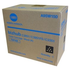 Cartus original Konica Minolta C3351 C3851 TNP49K A95W150 Black 13K
