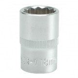 Cheie tubulara bi-hexagonala Yato YT-1281, Cr-V, 1/2&rdquo;, 19 mm