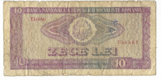 Bancnota 10 lei 1966 - Romania foto