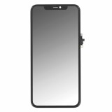 Ecran compatibil cu iphone 11 pro max, hard oled cu touchscreen si rama, black